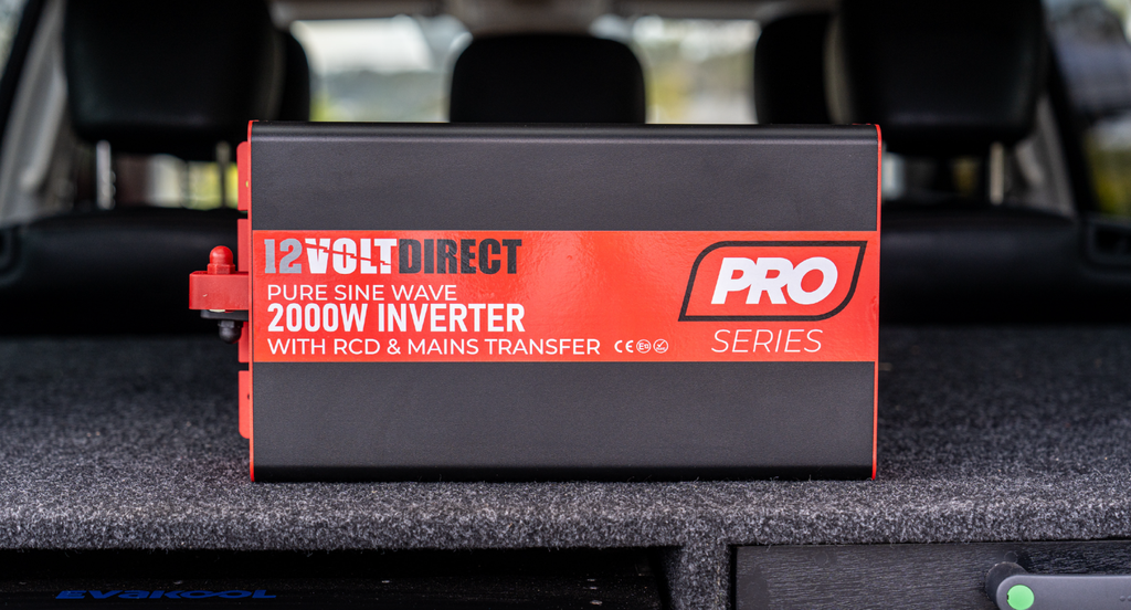 - 12V DC to 240V AC Pure Sine Wave Inverter with RCD & Mains Transfer Switch
- High-quality 2000w power output
- Efficiently converts direct current (DC) to alternating current (AC)