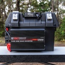 Crafted in Australia - Power Station Bundle - 1000W Inverter Compact Battery Box featuring 40A DC to DC Charger.