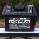 Crafted in Australia - Power Station Bundle - 1000W Inverter Compact Battery Box featuring 40A DC to DC Charger.